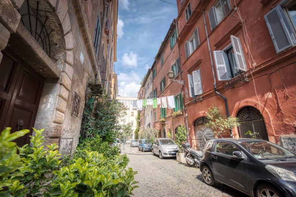 Shabby Apartment @Trastevere Rome Buitenkant foto
